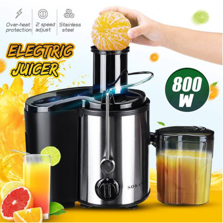 Fruit Juicer Household Multifunctional Vegetable Juicer Stainless Steel Automatic Machine Juicer