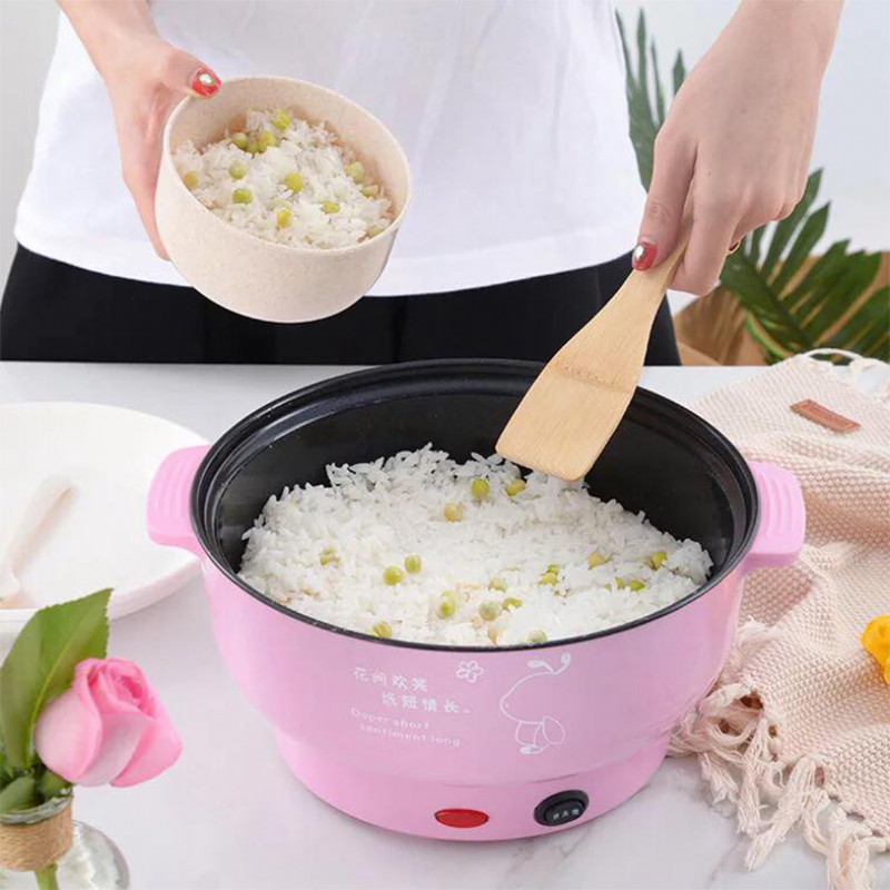 Cute yellow rice cooker with steamer 1.5L 2.5L home Dormitory students mini  rice cooker