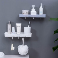 Lina Store Wall bathroom shelves Strongly Kitchen A bathroom plastic shampoo holder Racks