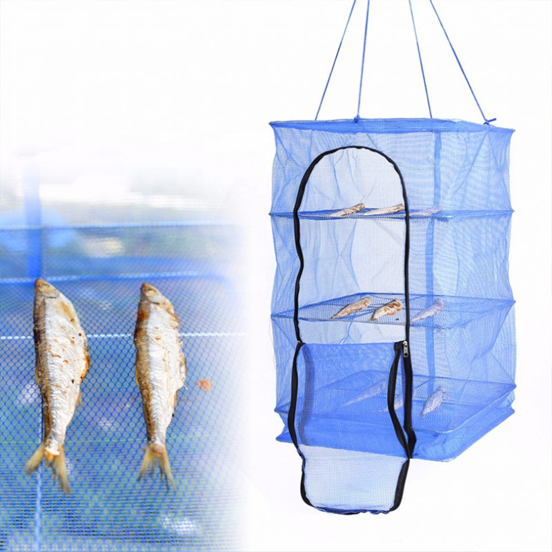 Hanging Air Rack Jerky Fruit Fish Meat Beef Dehydrator W/Hook Net Dry Lace Dry Net Sanitary Pad