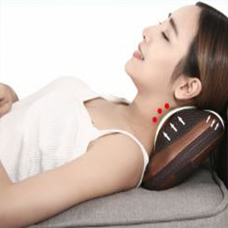 Head Shoulder Back Body Neck shiatsu Massage Pillow With Heating