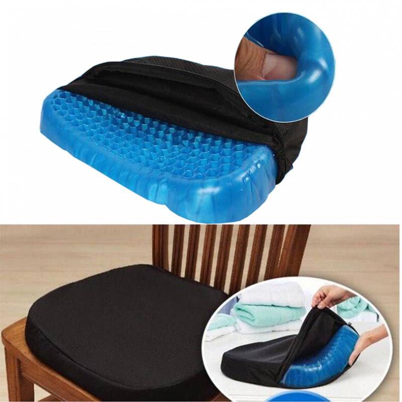 Multifunctional silicone egg cushion honeycomb gel car seat