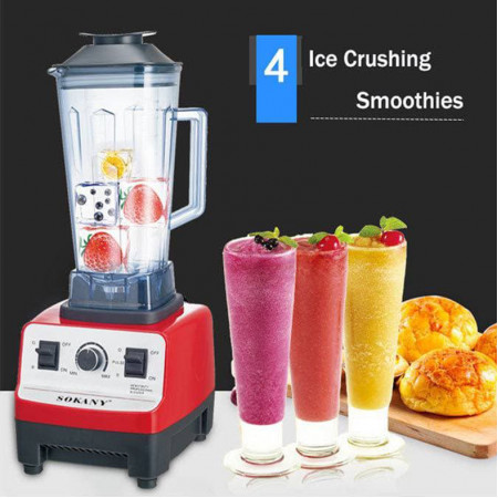 Smoothie Ice Crushing Machine Blender Dry Meet Grinder Blender Juicer Food Processor Mincer 