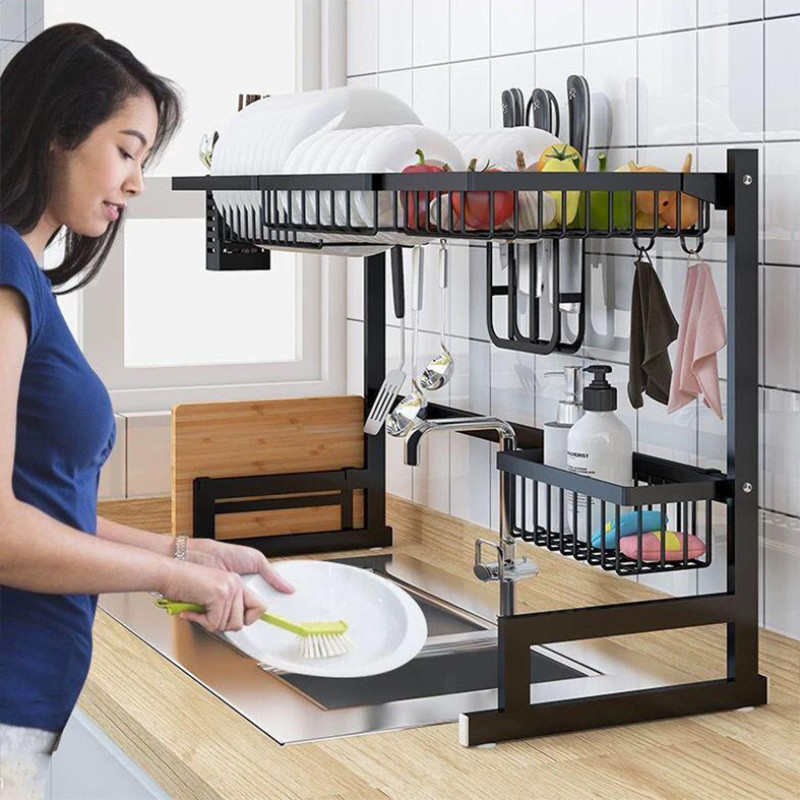 2pcs Plate Holder Plate Organizer For Kitchen Cabinet Dish Drying Rack  Vertical Dish Storage Holder Bowl Organizer For Countertop And Cupboard  Large And Small Size Kitchen Accessories, Shop The Latest Trends