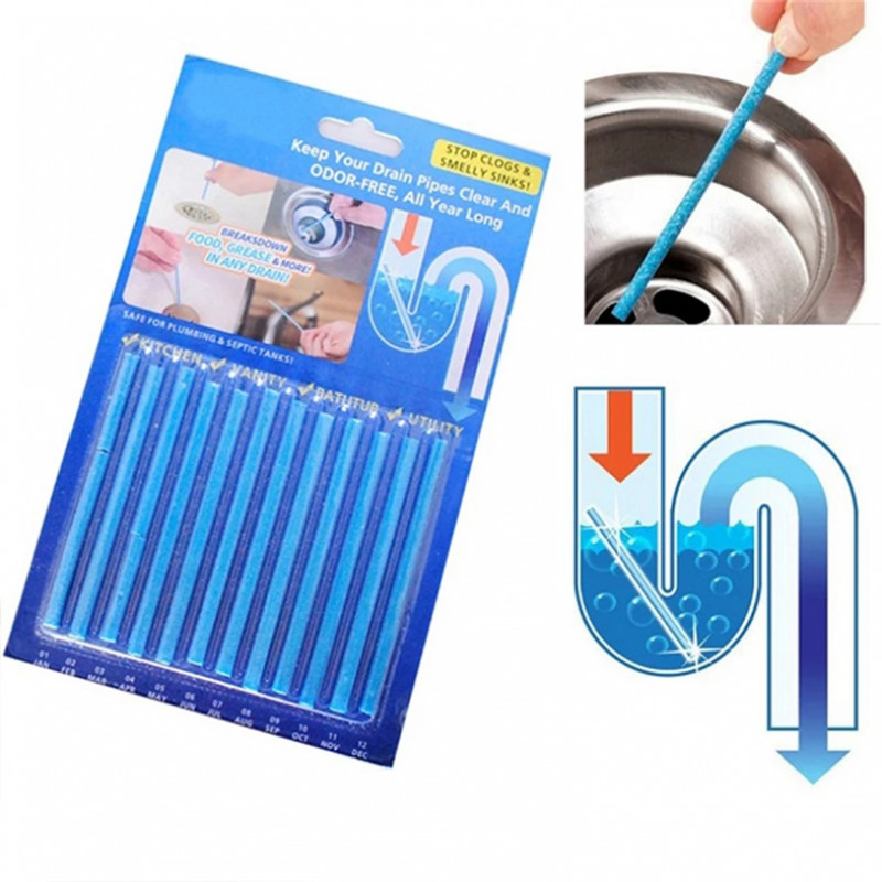 cleaner Drain Cleaner Stick Keep Drains Pipes Clear And Odor Home Cleaning Tools
