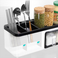 Lina store kitchen seasoning box storage shelf kitchen utensils environmental protection wall-mounted storage shelf Lina store kitchen seasoning box storage shelf kitchen utensils environmental protection wall-mounted storage shelf