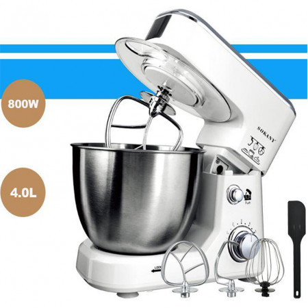 Food processor blender mixer 4L Multifunctional kitchen stand food mixer