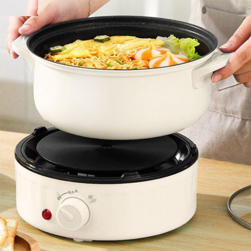 Electric Hot Pot, 2.5L Portable Electric Skillet with Nonstick