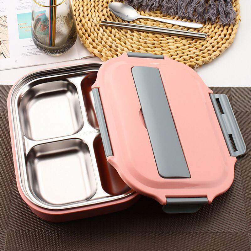 Bento Box For Adults Kids Women | Lunch Boxes with 4 Compartments Leakproof Divided Containers For Big Kids Teens