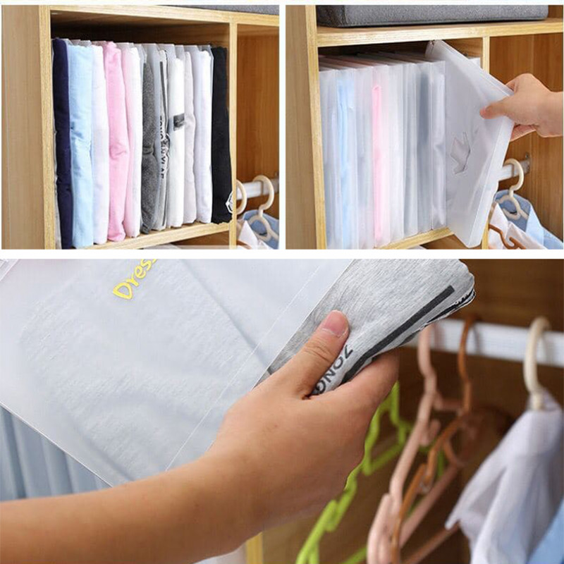 Folding Ironing Board Dressbook Lazy Folding Artifact T-shirt Shirt Clothes Folding Home Wardrobe Storage Folding Ironing Board