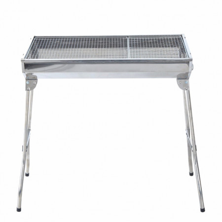 size 96cm Outdoor stainless steel charcoal grill portable grill folding BBQ grill