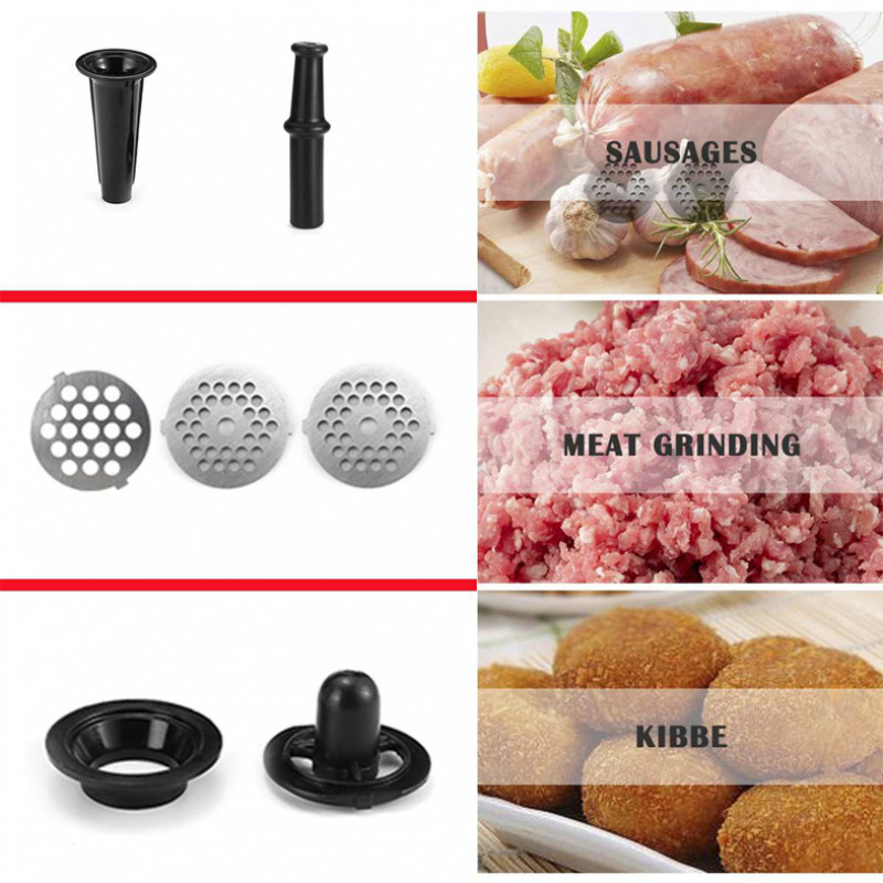 Electric meat grinder mincer meat slicer and sausage maker meat grinder machine