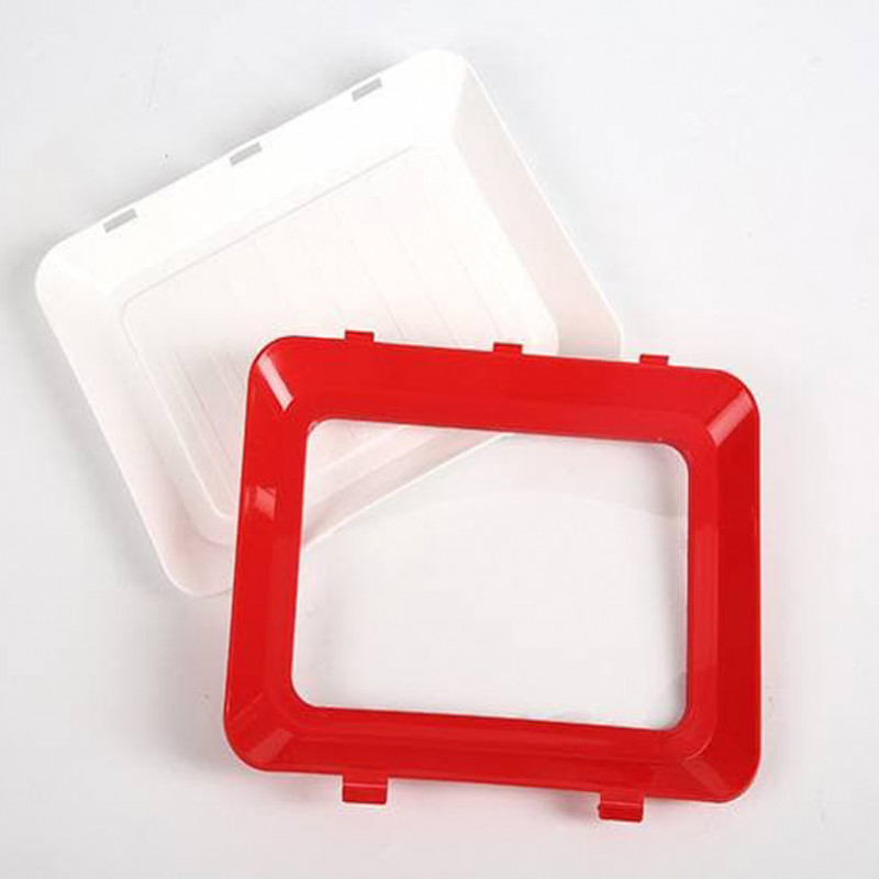 Great Material Food Plastic Preservation Tray Plastic Reusable Preservation Trays