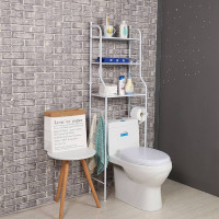 3-Shelf Bathroom Organizer Over The Toilet, Bathroom Spacesaver