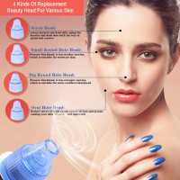 Lina store Electric Facial Blackhead Remover Device Products Rechargeable Black Head Vacuum Pore Cleaner