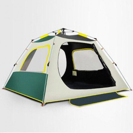 Rainproof Instant Pop Up Tent 3-4 Person Camping Tent Instant Set Up Outdoor Hiking Beach Backpacking Tent Shelter