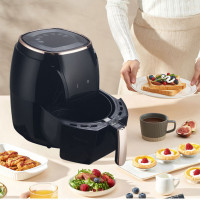 Lina store Electric Air fryer Automatic Deep fryer without oil Air frying machine Deep fat fryer for home fries
