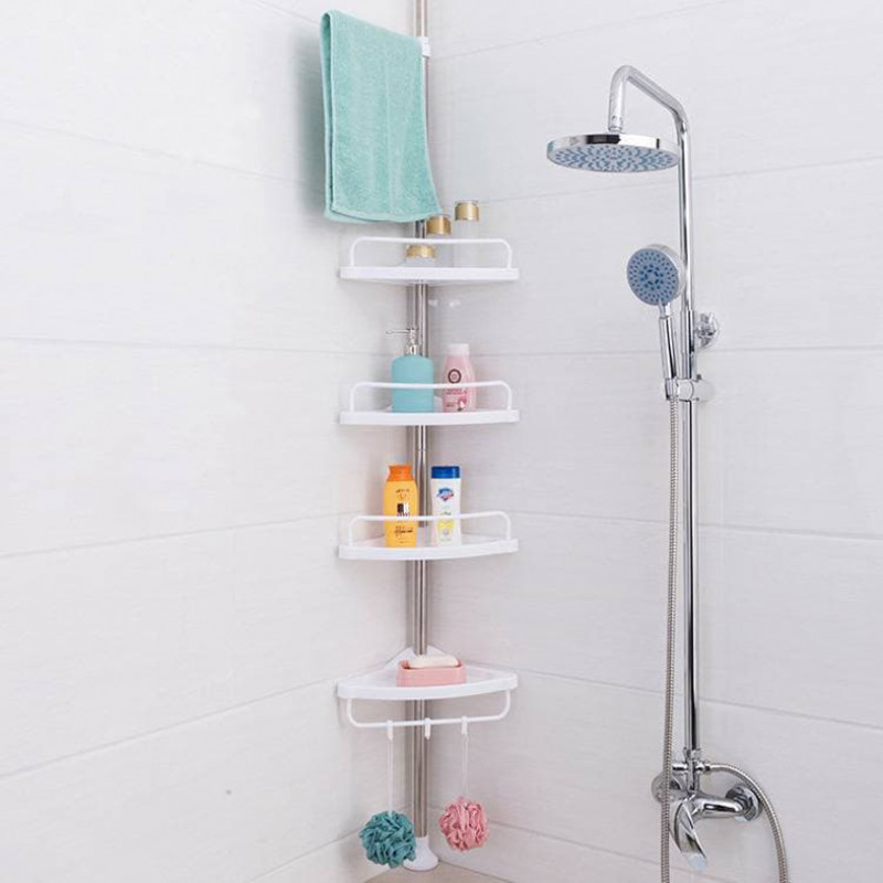 Shower Caddy Suction Cup No-Drilling Removable Bathroom Shower Shelf  Powerful Sh