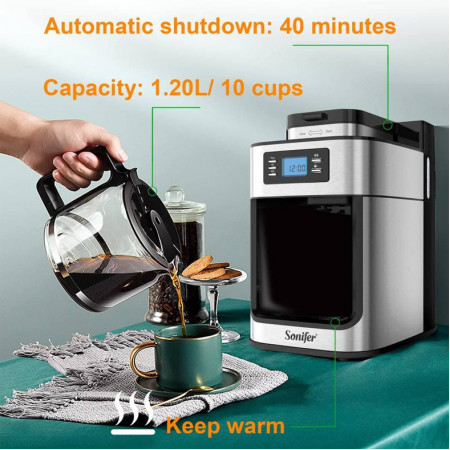 Automatic Coffee Grinder Espresso Coffee Machine