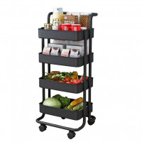 Lina Store  Storage Rack Multifunctional Carbon Steel Material 360 Degree