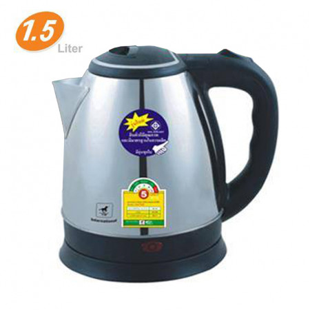 Rainer all stainless steel electric kettle 1.5L steel cover fast boiling water electric kettle