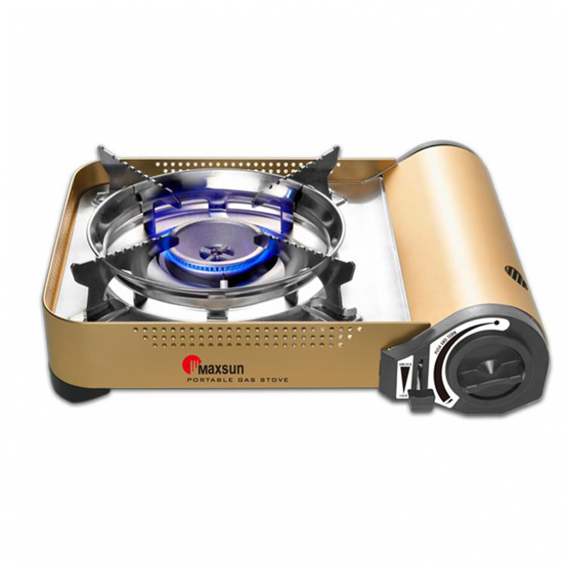 Mini Portable Windproof Camping Stove Gas Stove Burner BBQ Picnic Outdoor Stove Shield Steel Stainless Packing