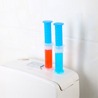Lina Store Syringe toilet bowl cleaner gel/ toilet cleaner Custom toilet gel