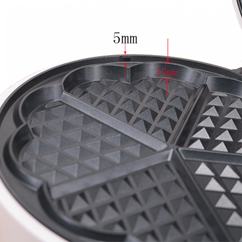 Portable Pocket Double Custom Removable Non-Stick Plates Electric Mini waffle maker
