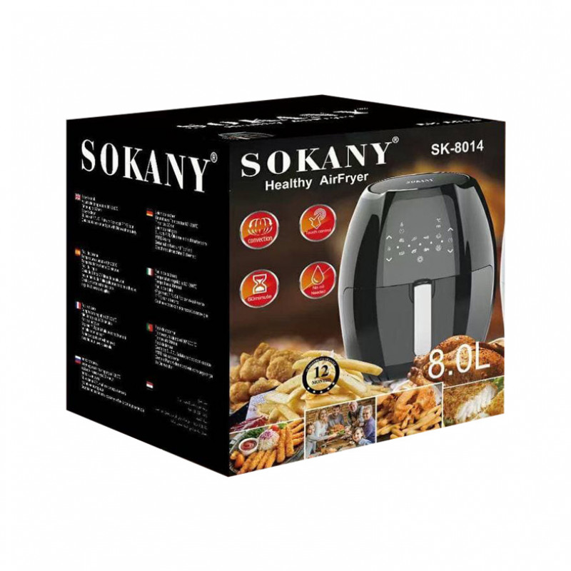 Sokany Air fry touch screen