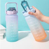 Lina Store Sport motivational fitness bottle A801 2.0L