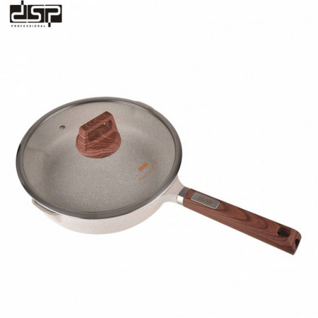 Deep fry pan with lid DSP CA005 CD-28 28cm