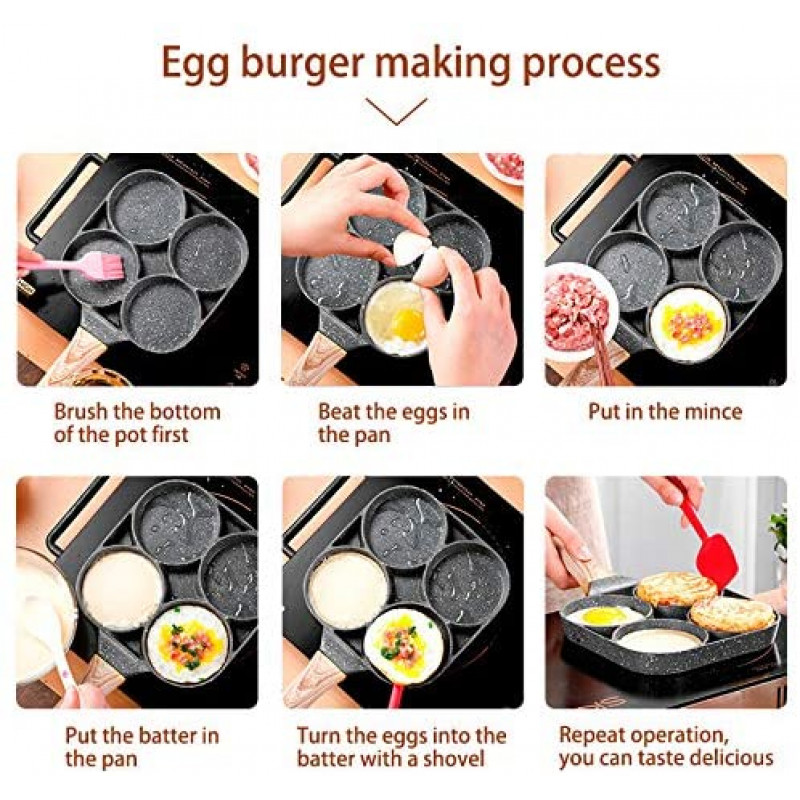 Egg Frying Pan 4 cup