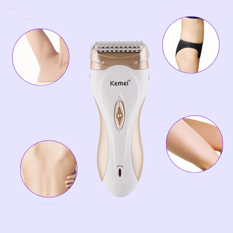 Body hair remover painless rechargeable shaver MK-3518