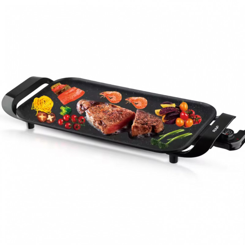 Non-stick electric Barbecue grill R-5313 (1800W) Lina