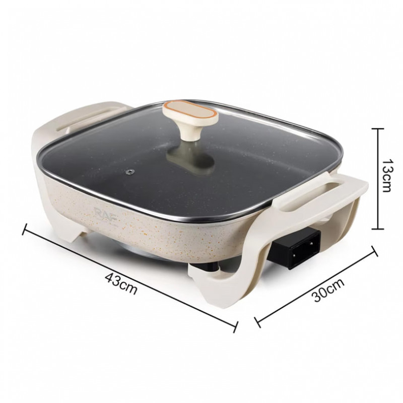 Non-stick Electric Hot Pot 5L R-5400 (1200W 5L) Lina