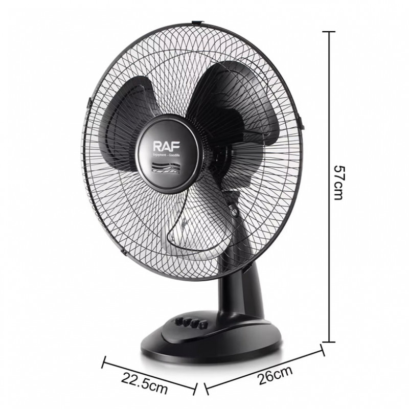 Lina R-920 (400W) Sort Stand Electric Fan