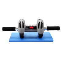 Rebound abdominal wheel mute men's chest muscle training home fitness equipment to reduce belly to practice abdominal abdominal muscle wheel