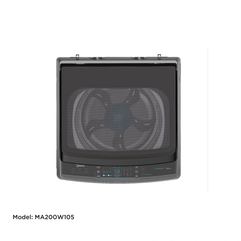  Midea_Washing Machine_Model MA200W105_Non-inverter  _Top loading 10.5G