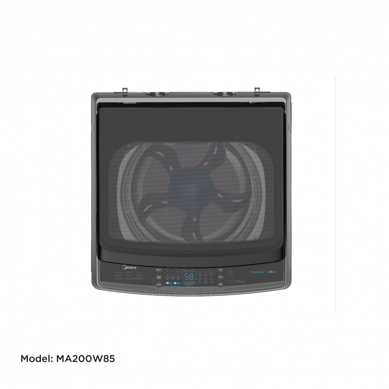 Midea_Washing Machine_Model MA200W85_Non-inverter _Top  loading 8.5KG