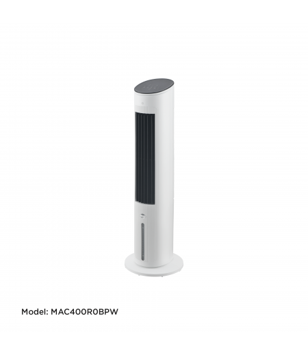 Midea_Air Cooler_Model MAC400R0BPW_45W_Max Line 4L(4.7)_3 speeds_Touch Control