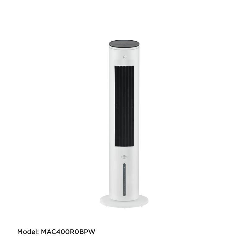 Midea_Air Cooler_Model MAC400R0BPW_45W_Max Line 4L(4.7)_3 speeds_Touch Control