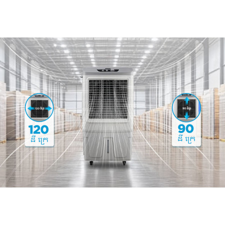 Midea_Air Cooler_Model MAC4500M0BPH_48L_Tank