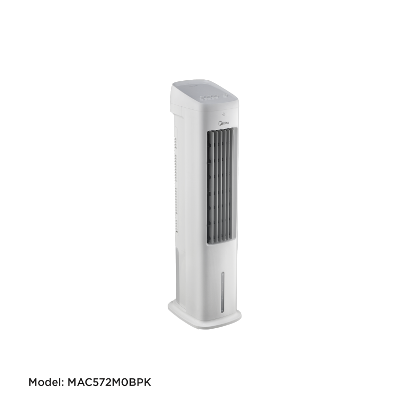  Midea_Air Cooler_Model MAC572M0BPK_55W_Max Line 5L_300m³/h _3 speeds_Mechanical Control