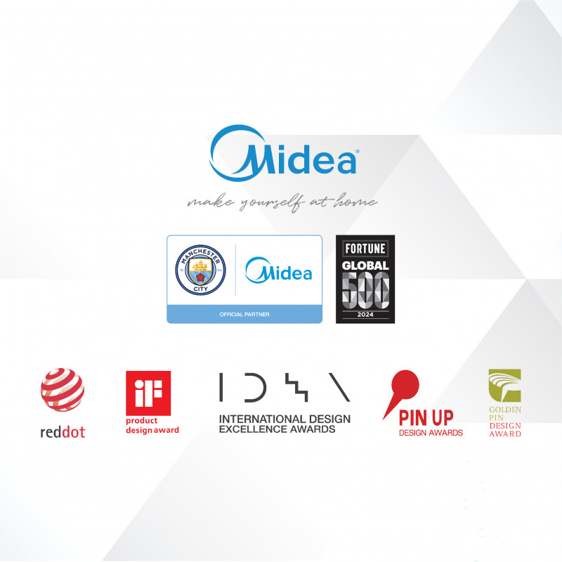 Midea_Bladeless Fan_Model MAM600C0APHH_Remote Control,App Control, IOT