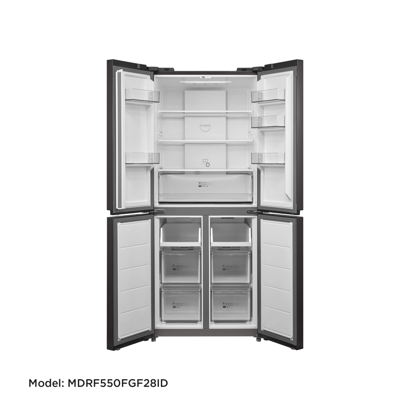 Midea_Refrigerator_Model  MDRF550FGF28ID_Inverter_MD_Jazz Black  metal_407L_BCD410