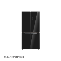  Midea_Refrigerator_Model  MDRF632FIF22ID_Inverter_MD_Black  galss_474L_WIFI_BCD470
