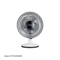 Midea Electrical Fan Stand Fan/White Model: MFT120M0BPW