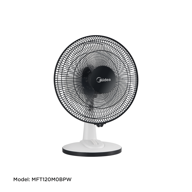 Midea Electrical Fan Stand Fan/White Model: MFT120M0BPW