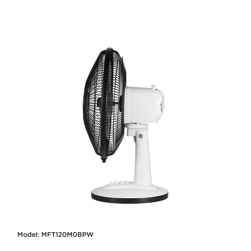 Midea Electrical Fan Stand Fan/White Model: MFT120M0BPW