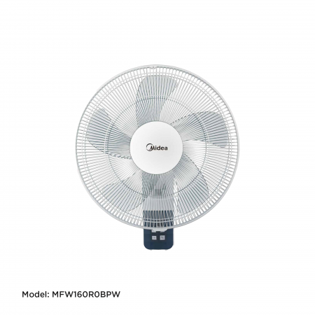 Midea_Electric  Fan_Model MFW160R0BPW_16" inch blade, 3 speeds, RC, TC,55W